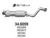 OPEL 5852336 Middle Silencer